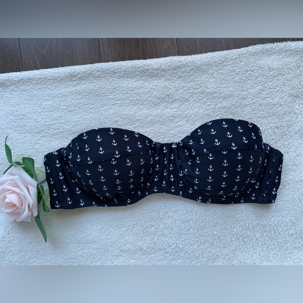 J. Crew nautical bandeau top